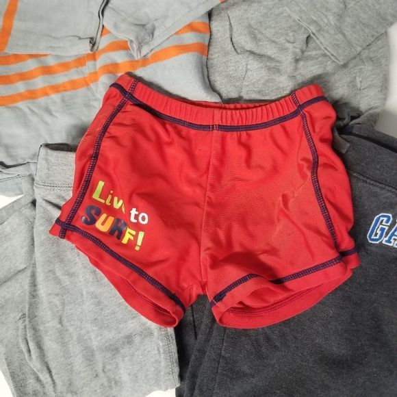Gap Boys bundle 3T 3 years pants long sleeve kids gray not so mystery lot bundle - Picture 2 of 12